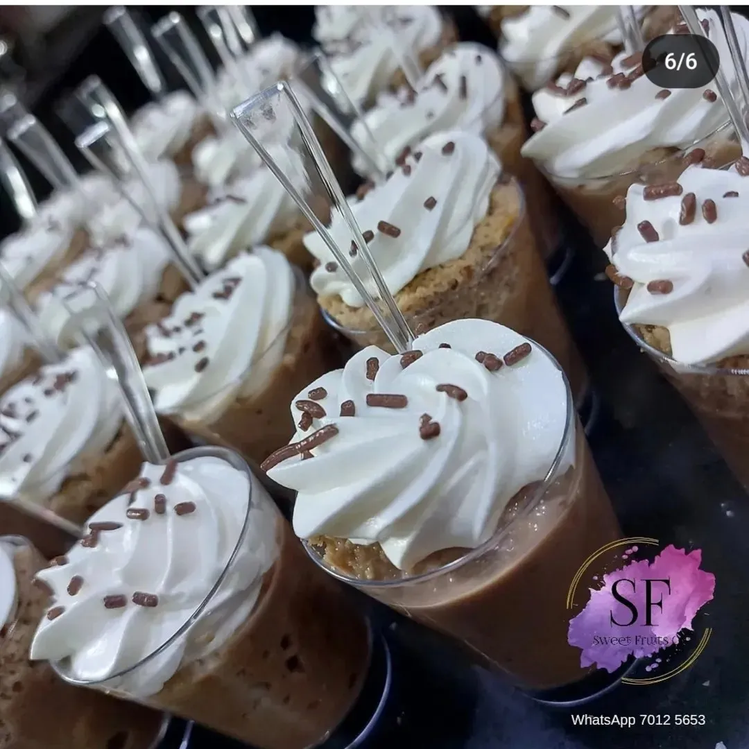 Mini postres individuales