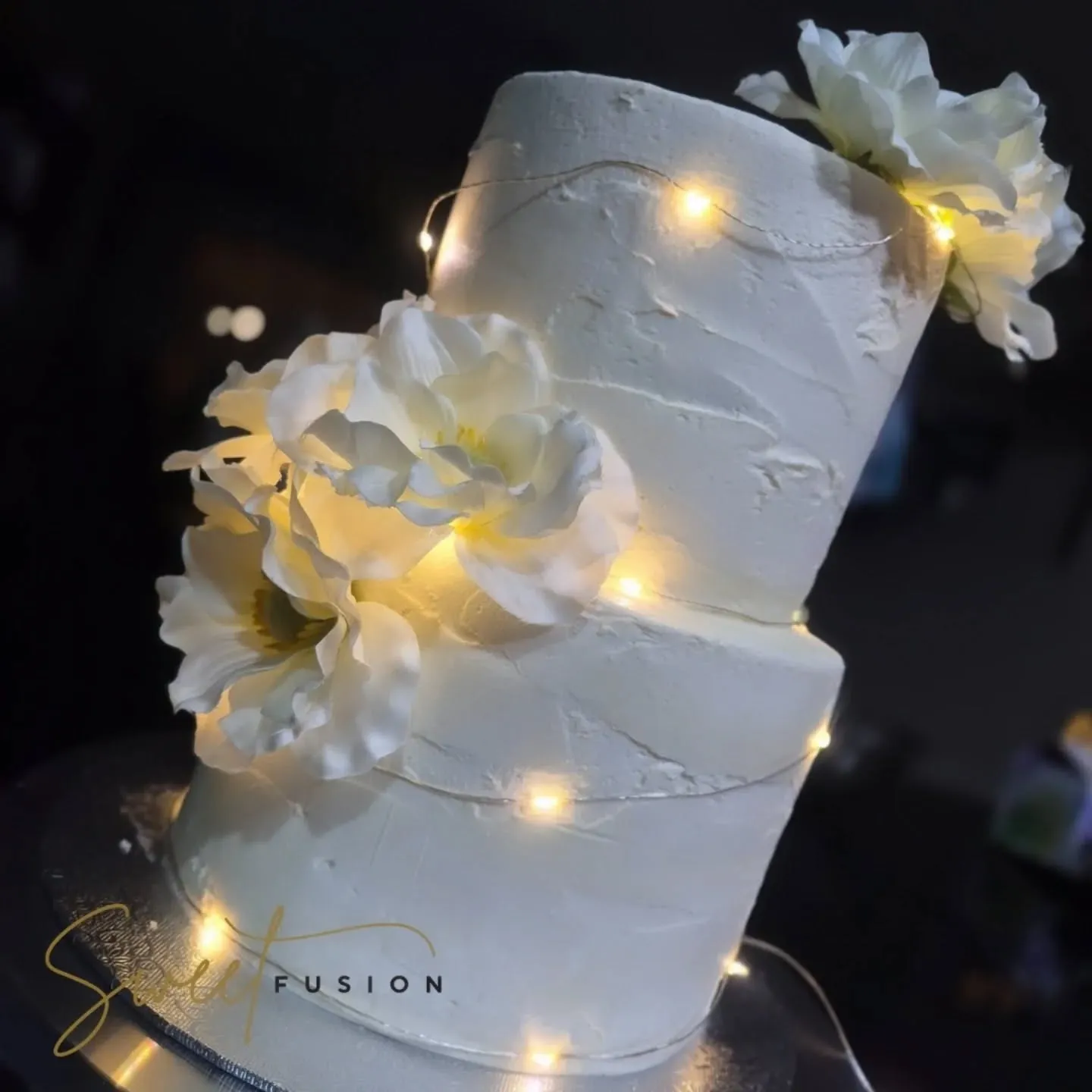 Pastel de boda artesanal